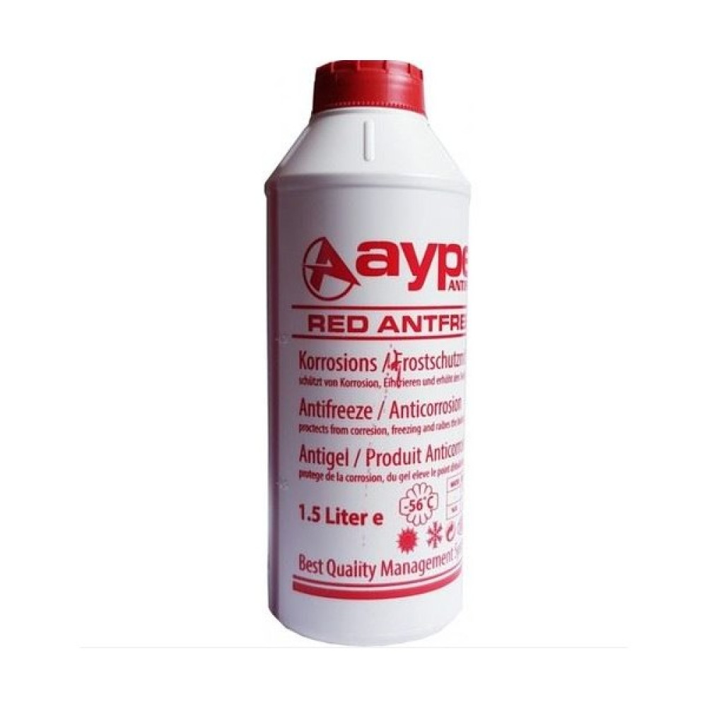 Aypet Antifriz -56 Derece Kırmızı Organik 1.5 Litre Antifiriz Fiyatı