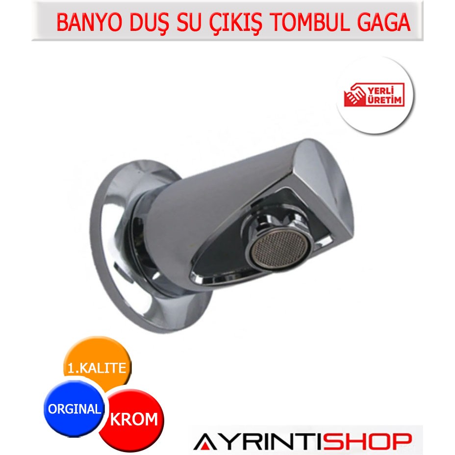 AYRINTISHOP Ayrıntishop Banyo Duş Su Çıkış Tombul Gaga 1 Adet Diğer Fiyatı