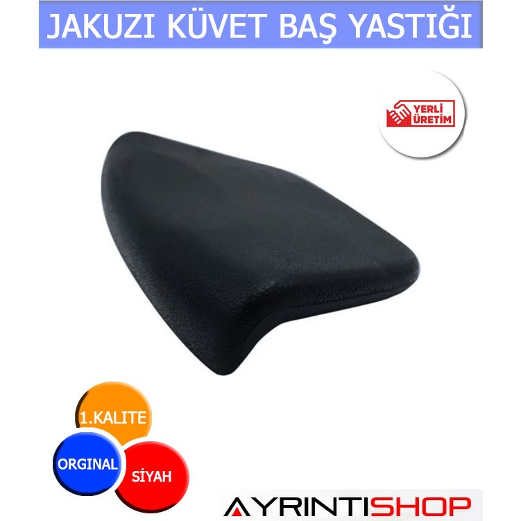 AYRINTISHOP Ayrıntishop Jakuzi Küvet Baş Yastığı Siyah 1 Adet Diğer Fiyatı