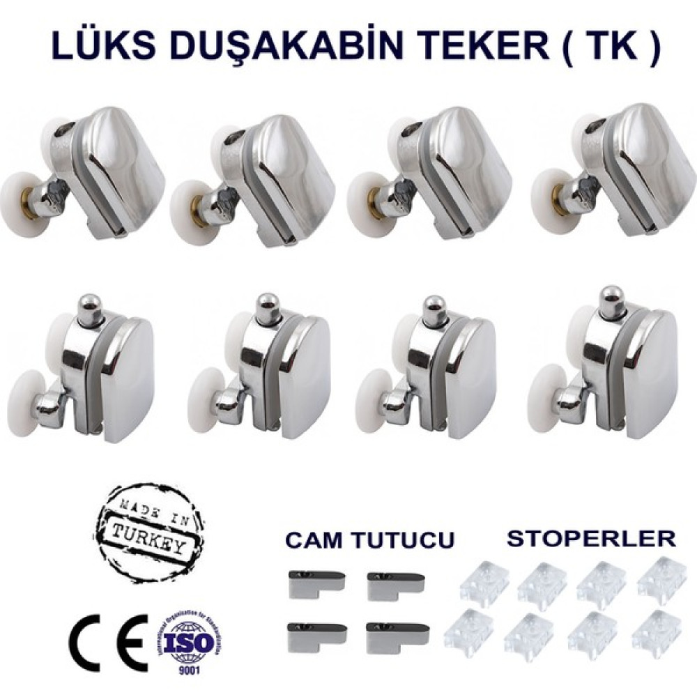 Ayrıntıshop Duşakabin / Cam Kabin Tekerleği Lüks Takım Set 8Li Vitrifiye Fiyatı
