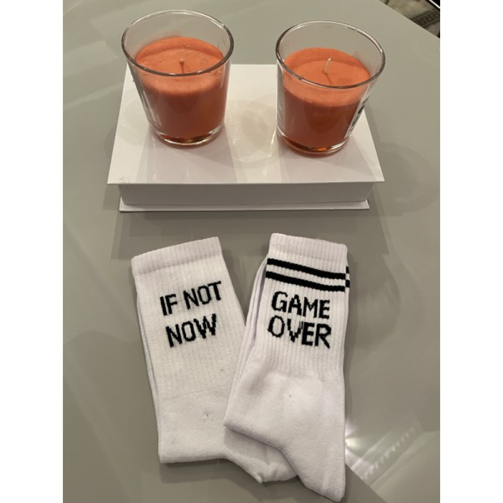 Ays Socks Boutique 2'li Özel Desenli Unisex Çorap - Beyaz - Standart Oto Boyaları Fiyatı