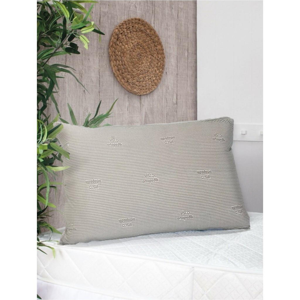 Ayşa Ortopedik Visco Kırpık Yastık 50*70 cm - 50 x 70 cm - Açık Gri Yastık Kılıfı Fiyatı