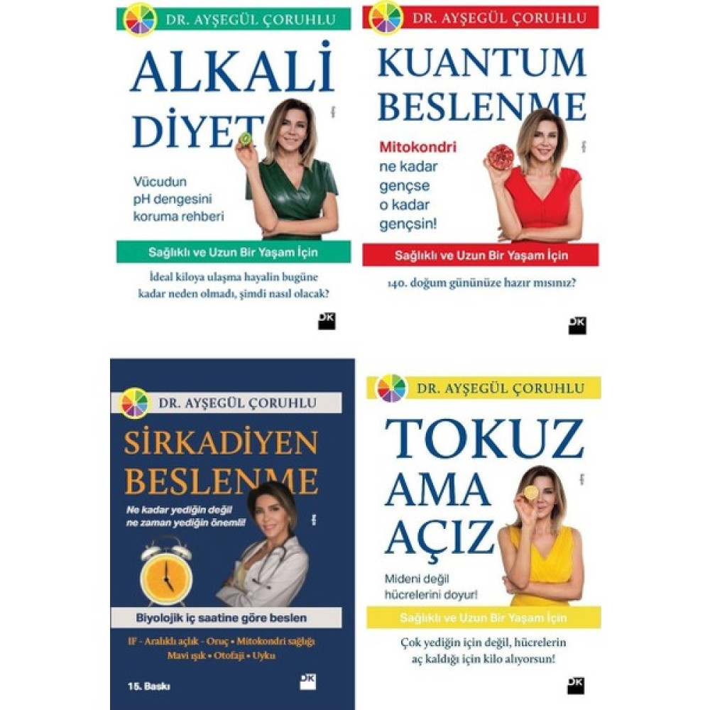 Ayşegül Çoruhlu Alkali Diyeti Kuantum Beslenme Seti 4 Kitap - Ayşegül Çoruhlu Sağlık Beslenme Kitapları Fiyatı