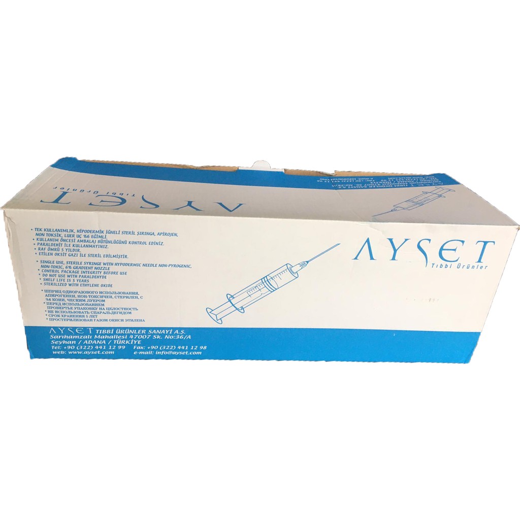 Ayset 1 Ml 3p 26g 0.45 X 13 Mm Kahverengi Iğneli Insülin Enjektörü 50 ADET - 1ML Diğer Fiyatı