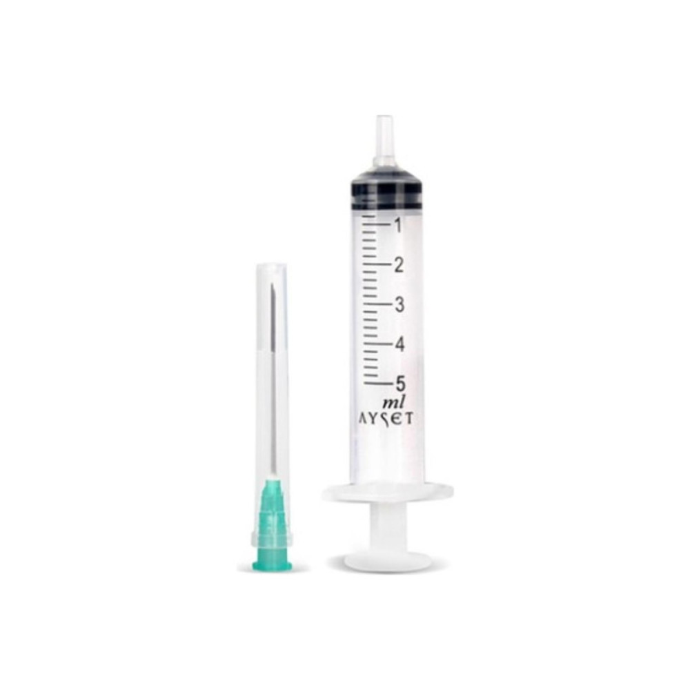 Ayset 5 ml 21g 3p Şırınga 0.80 X 38 mm - 50 Adet Sağlık Fiyatı