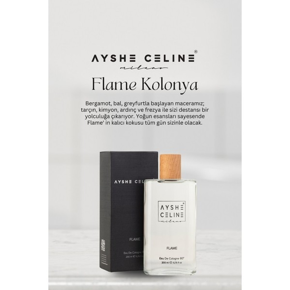 Ayshe Celıne Eau De Cologne (Kolonya) Flame 200 ml Hepsiburada Oto Boyaları Fiyatı