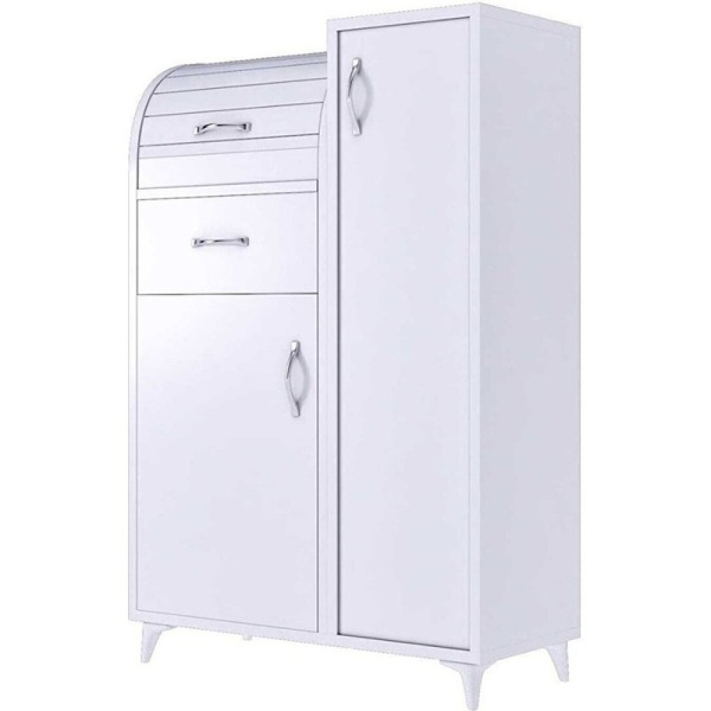 Aysima Home MDF Kilerli Ekmek Dolabı - Beyaz Mutfak Dolabı / Mobilyası Fiyatı