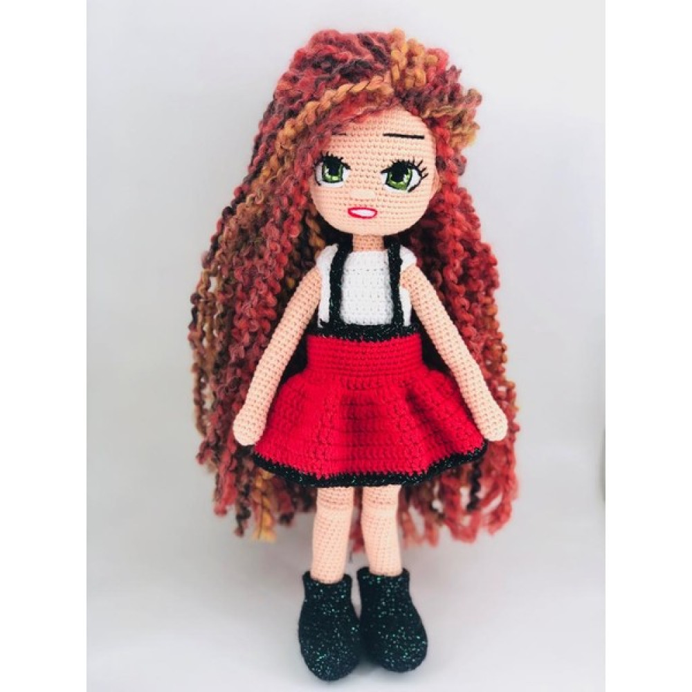 Aysun Yıldız Konbul Amigurumi Örgü Oyuncak Elbiseli Kız Bebek Bebek Oyuncakları Fiyatı