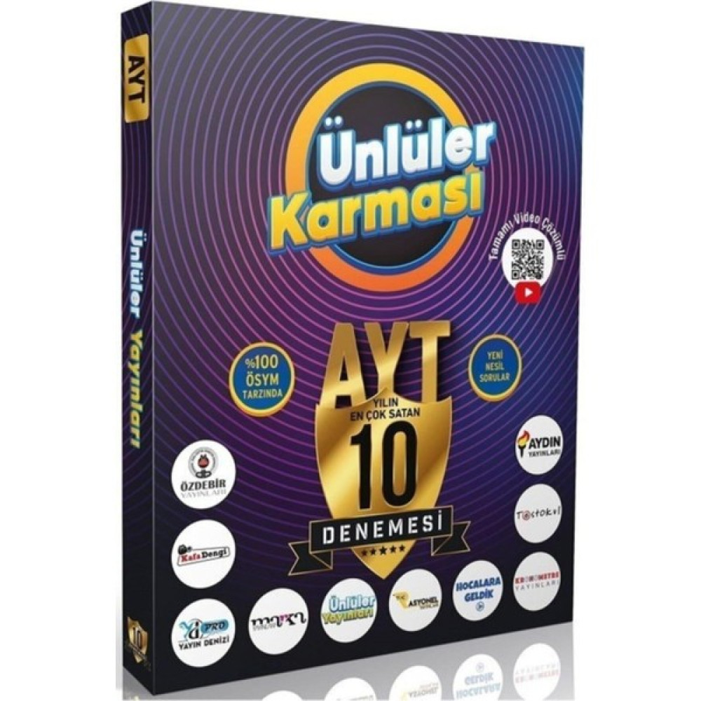 Ayt 10+5 Deneme 2022 Model Temel Yeterlilik Testi (TYT) Fiyatı