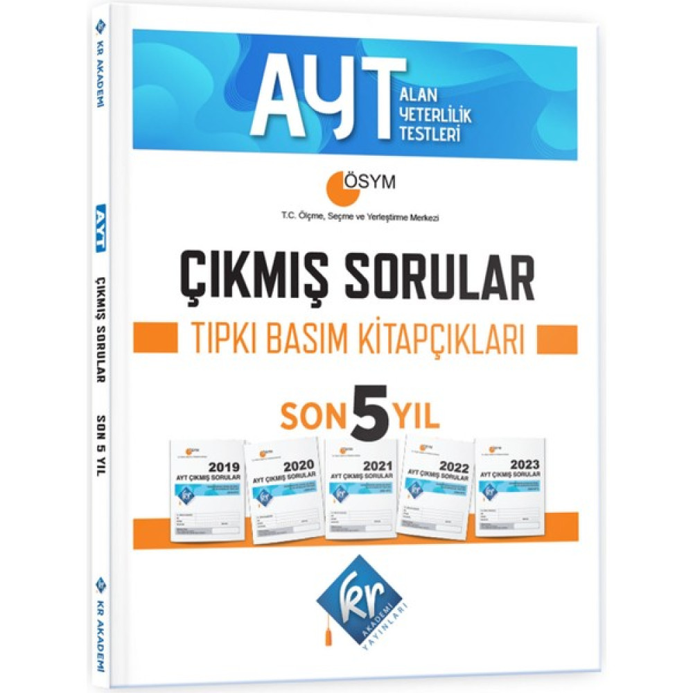 Ayt Çıkmış Sorular Son 5 Yıl Tıpkı Basım Fasikülleri Kr Akademi Yayınları Temel Yeterlilik Testi (TYT) Fiyatı
