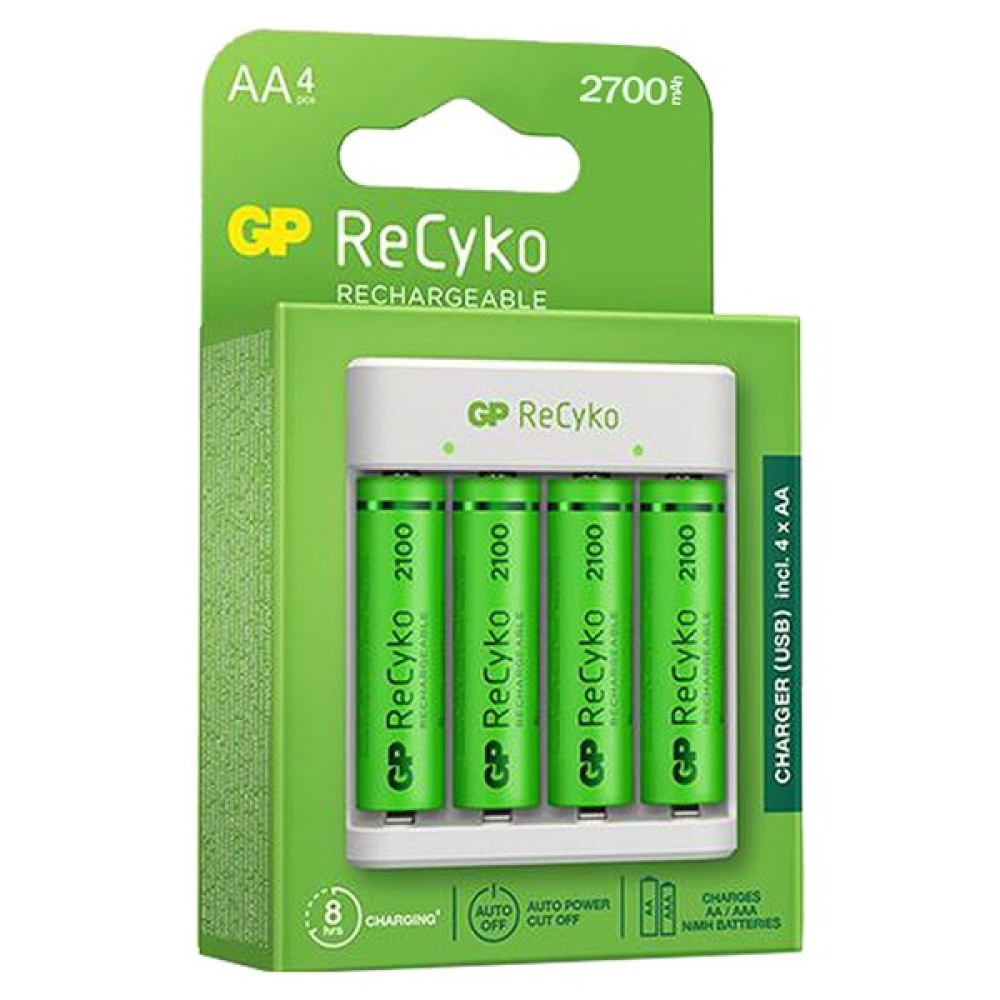 Ayt Gp E411 USB Pil Şarj Cihazı 4 Adet 2700 Aa Kalem Pilli Set Şarjlı Pil+Şarj Cihazı Şarj Cihazları & Kitler Fiyatı