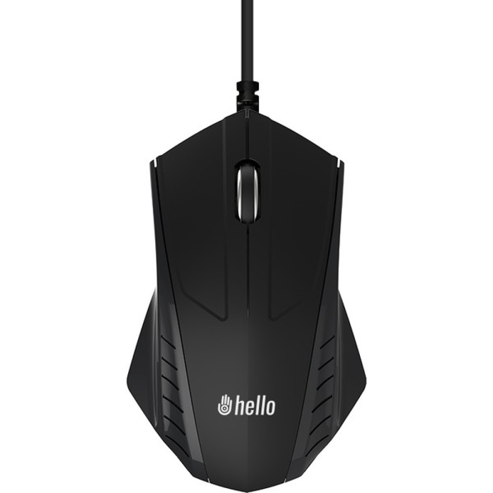 Ayt Hello HL-4700 1200DPI USB Kablolu Oyuncu Mouse 3D Buton Sol ve Sağ El Scroll Tuşlu - Siyah Klavye - Mouse Fiyatı