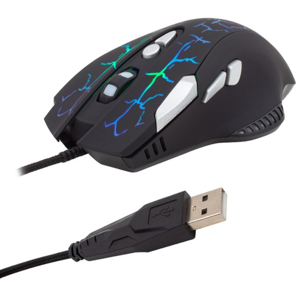Ayt Hello HL-4719 Kablolu Oyuncu Gaming Mouse 8 Tuşlu 3600 Dpı Rgb LED Işıklı Scroll Tuşlu - Siyah Klavye - Mouse Fiyatı