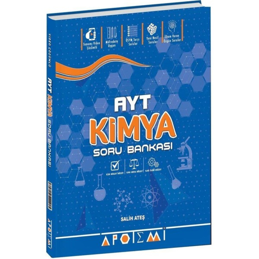 Ayt Kimya Soru Bankası Apotemi Yayınları Kaynak Kitapları Fiyatı