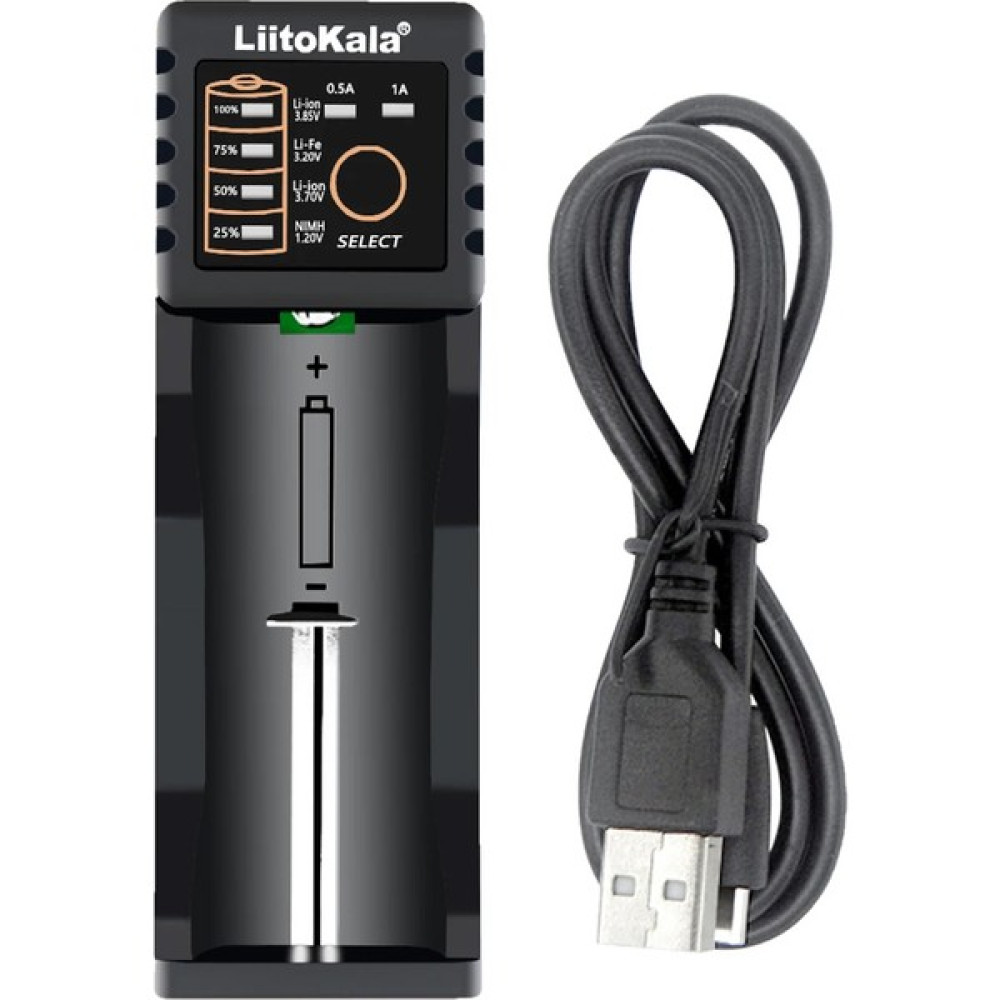Ayt Liitokala LII-100B Pil Şarj Cihazı Aleti Li-Ion C R14 Sc Aa Aaa 18650 14500 26650 10440 Uyumludur Şarj Cihazları & Kitler Fiyatı