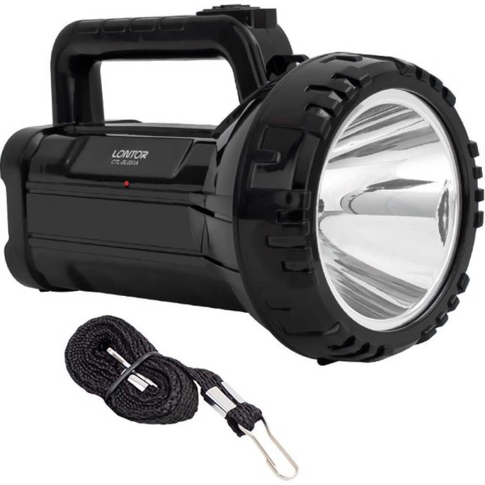 Ayt Lontor Iki Kademeli 1 Power Led'li 5 Watt Şarjlı El Feneri Kamp Lambası Işıldak Aydınlatma 7-13 Saat Şarj Ömürlü El Feneri Fiyatı