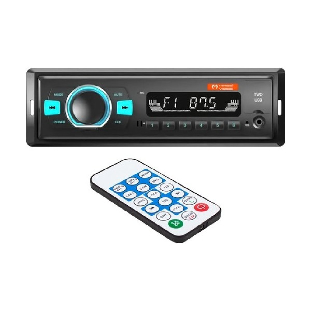 Ayt Magicvoice MV-5416 Çift USB Radyolu USB Aux Bluetooth Kumandalı Mekaniksiz Oto Teyp 4X55 Watt Araba Teyibi Oto Teypleri Fiyatı