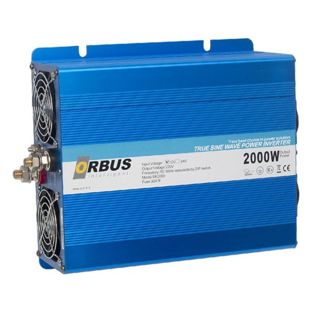 Ayt Orbus 2000W 12 Volt Tam Sınüs Invertör Inverter 12V-220V Çevirici Dönüştürücü Power Supply Fiyatı