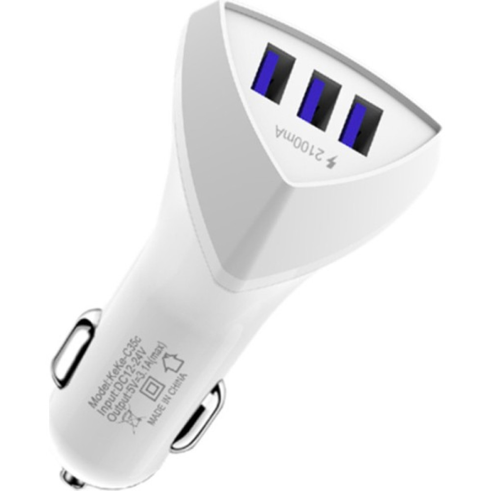 Ayt Poermaster PM-2417 4.2 Amper 3 Lü USB Li Araç Içi Çakmaklık Şarj Cihazı Oto Çakmaklık Cep Telefonu Araç Kiti Fiyatı