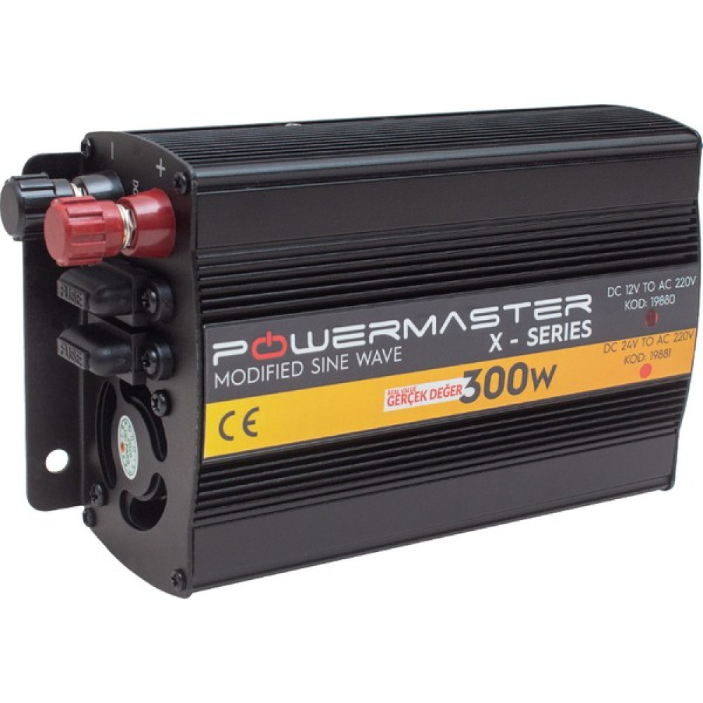 Ayt Powermaster 12-220V 12V 300W Modified Sinus Inverter 12 Volt 220 Volt Dönüştürücü Çevirici Power Supply Fiyatı