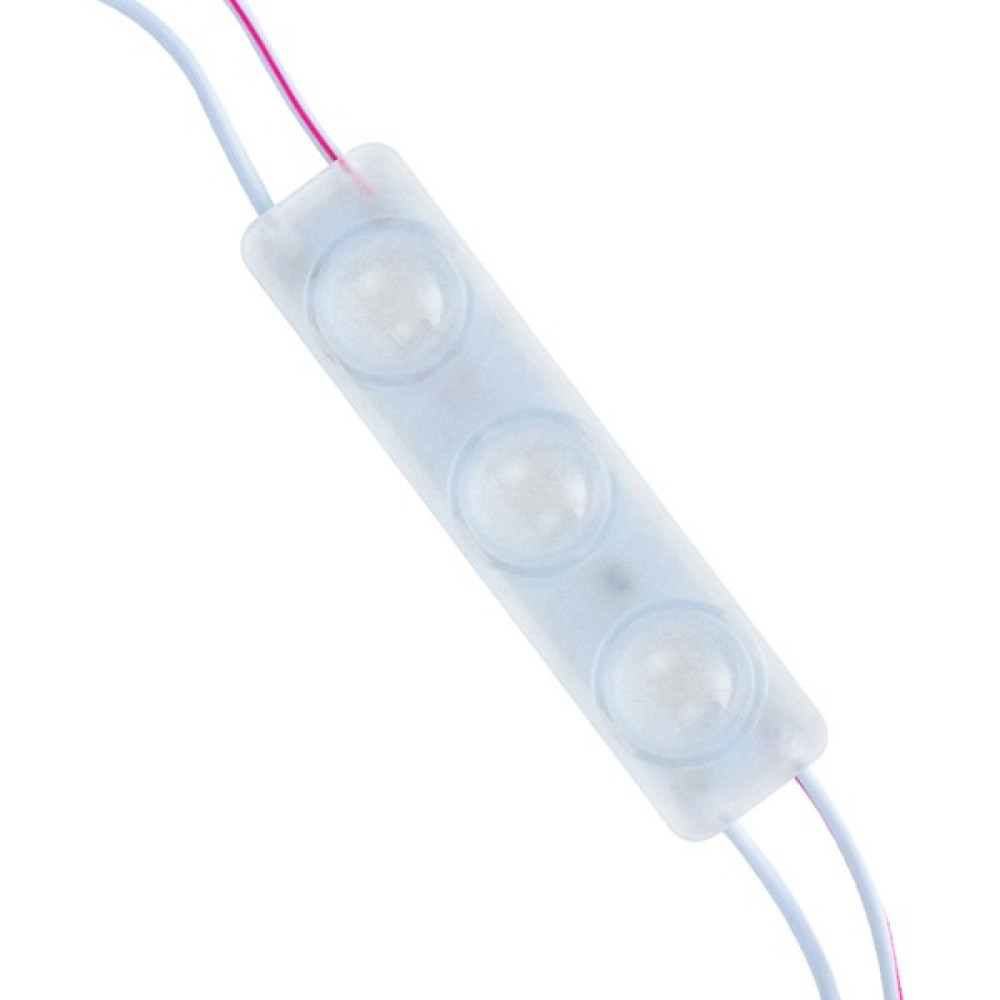 Ayt Powermaster 12 Volt 0.6 Watt Rgb 2835 69 x 16 mm Lümen 160 Derece Mercekli Modül LED Led Aydınlatmalar Fiyatı