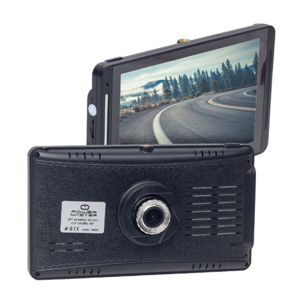 Ayt Powermaster 5 Mp 7 Inç Ekran Mikrofon Gece Görüşlü Çift Kamera Tır Kamyon Araç Kayıt Cihazı Oto Içi Kamera Oto Görüntü Sistemleri Fiyatı