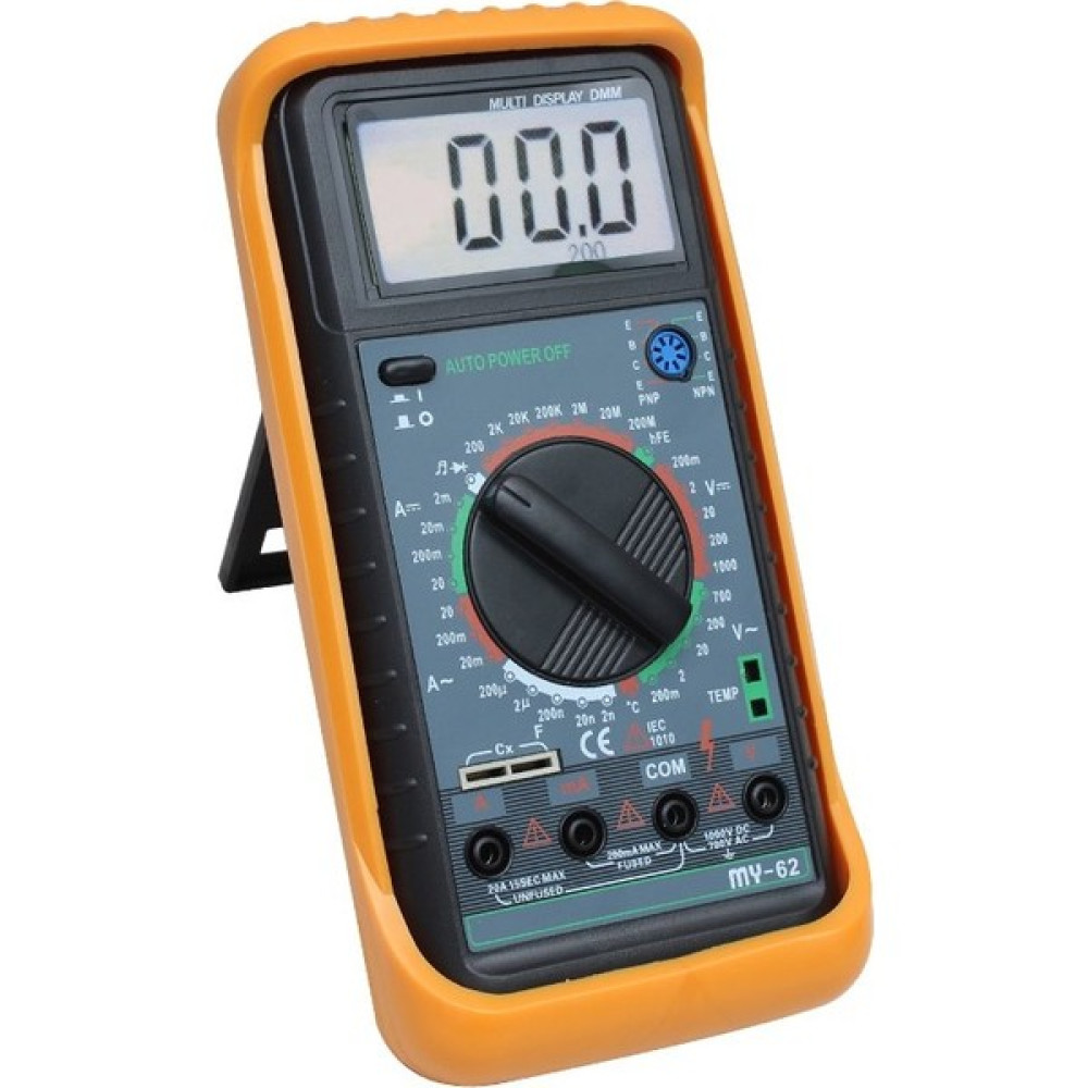 Ayt Powermaster My-62 Dijital Multimetre Ölçü Aleti Cihazı Ac Dc Voltaj Akım Ölçer Diyot Test Diğer Test ve Ölçüm Cihazları Fiyatı