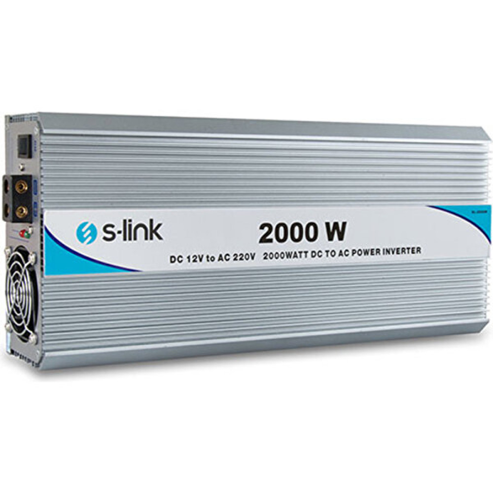 Ayt S-Link SL-2000W 2000 Watt 12 Volt 220 Wat Inverter 12V-220V Çevirici Dönüştürücü Power Supply Fiyatı