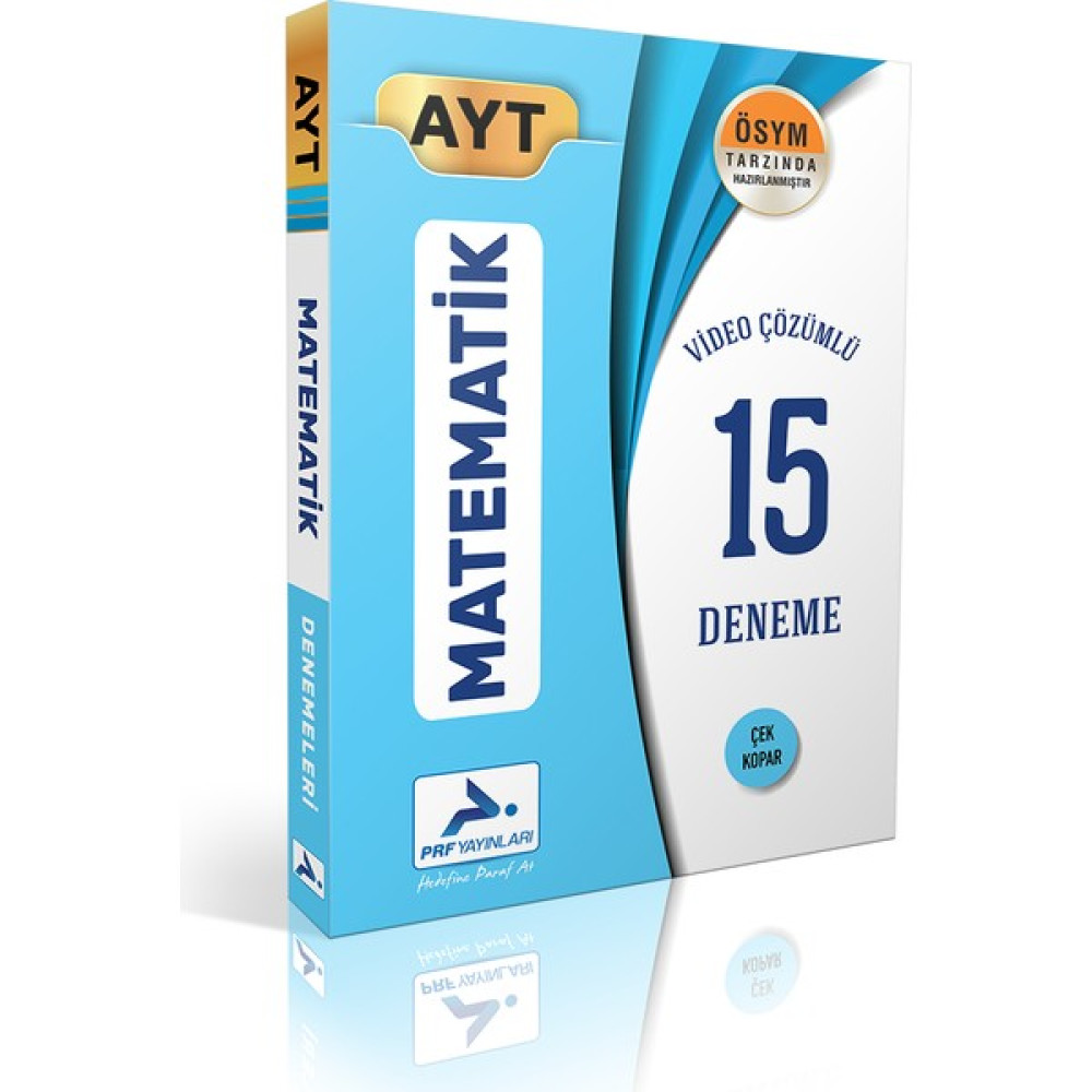 AYT Tamamı Çözümlü 15 Matematik Denemesi Matematik Fiyatı