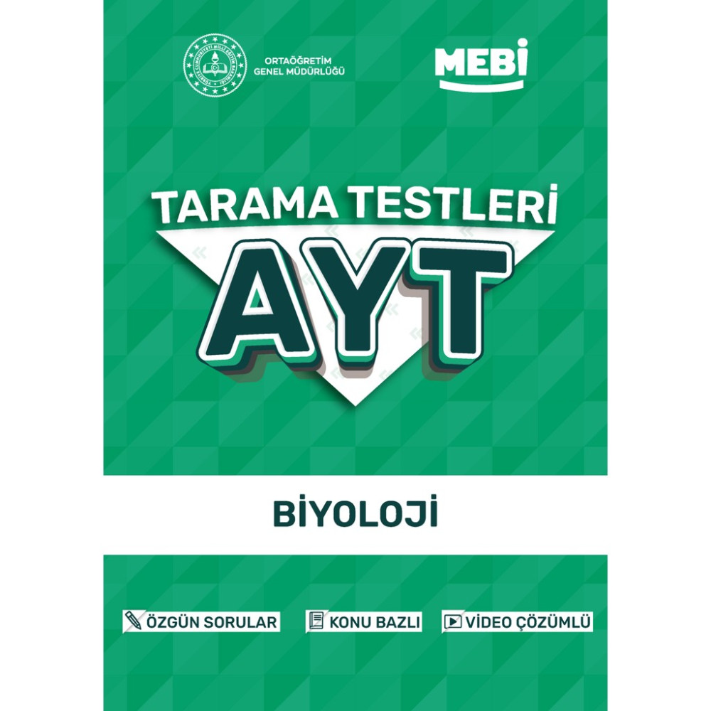 AYT Tarama Tesleri Sayısal (Meb) Diğer Fiyatı