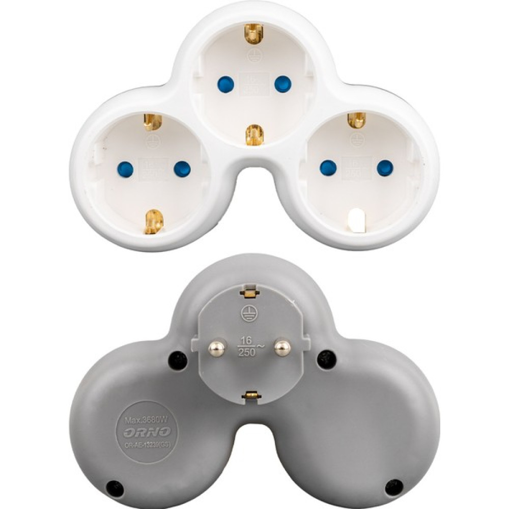 Ayt Vea VRM0103 250V 16A 3'lü Priz Çoklayıcı Çoğaltıcı 3680 Watt 16 Amper Prizler Fiyatı