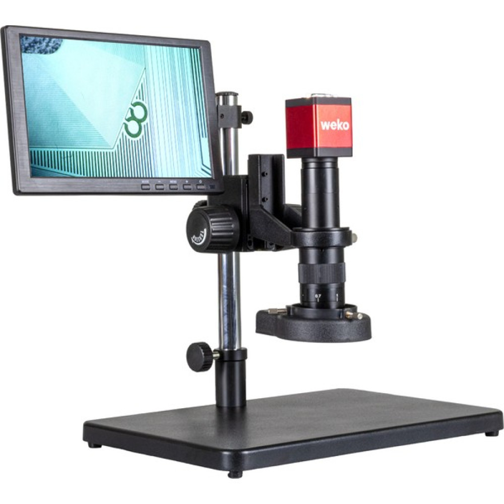 Ayt Weko WK-22476 20-130X Zoom 2 Mp 10.1 Inç Kendinden Dijital Ekranlı Mikroskop Elektronik Tamir Mikroskopu Standlı Mikroskop Fiyatı