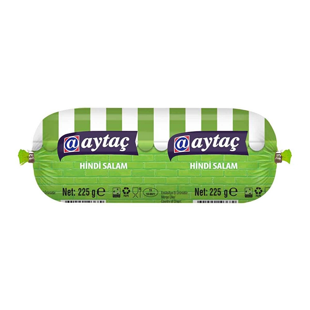 Aytaç Hindi Fıstıklı Salam 225 Gr Şarküteri Fiyatı