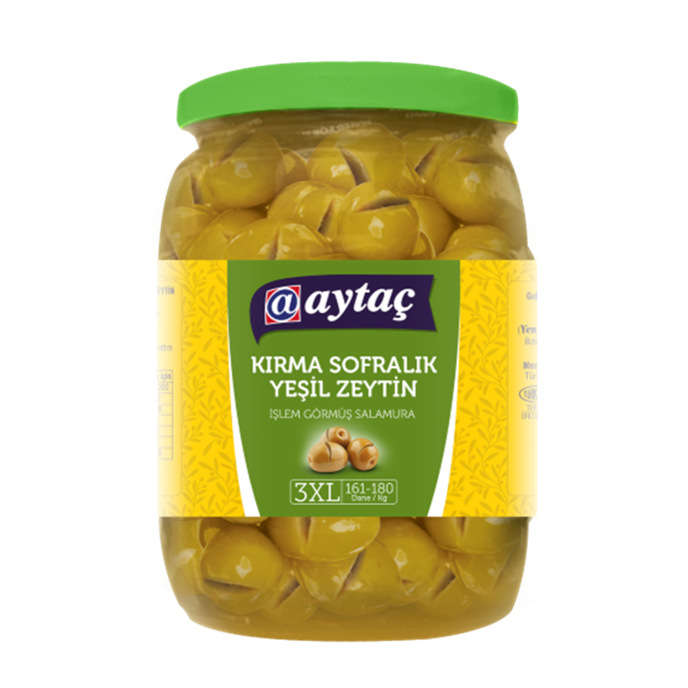 Aytaç Kırma Yeşil Zeytin (3XL) 161-180 400 g Zeytin Fiyatı