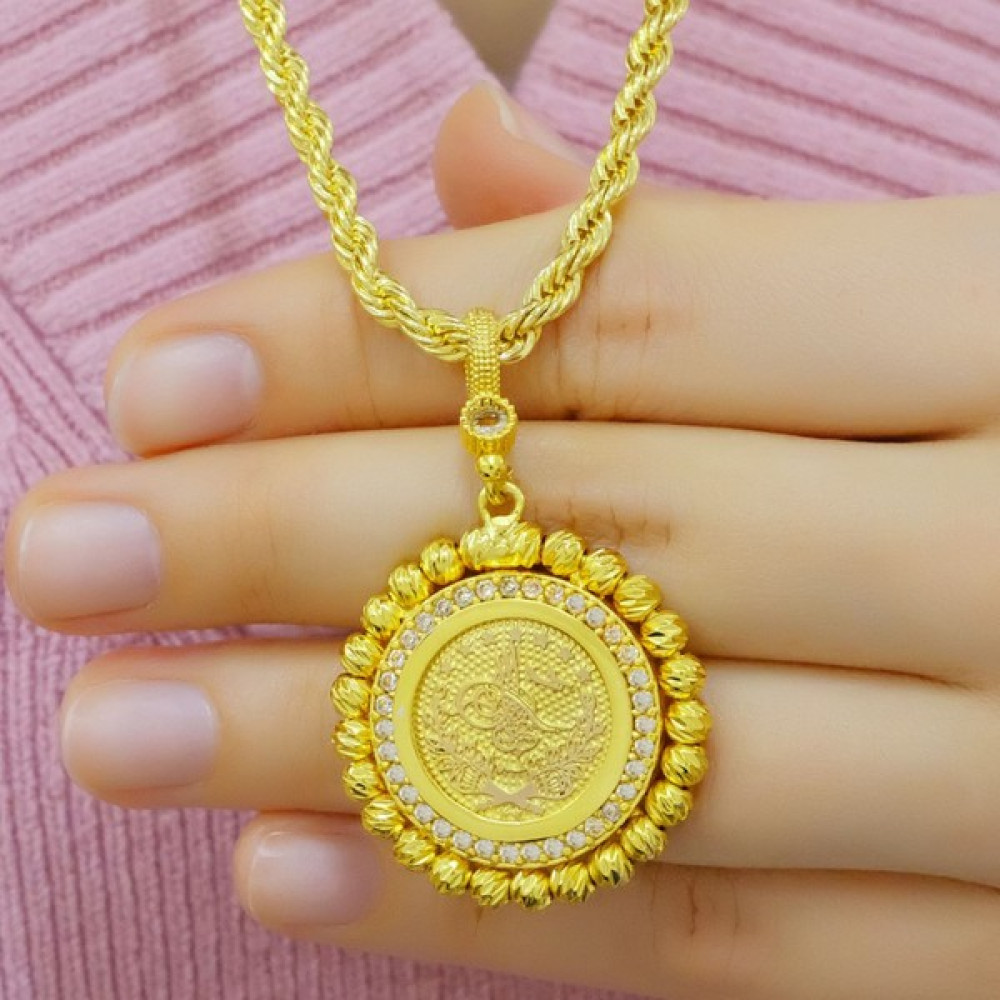 Aytek Gold Dorica Toplu Tuğralı Kolye Altın Kolye Fiyatı