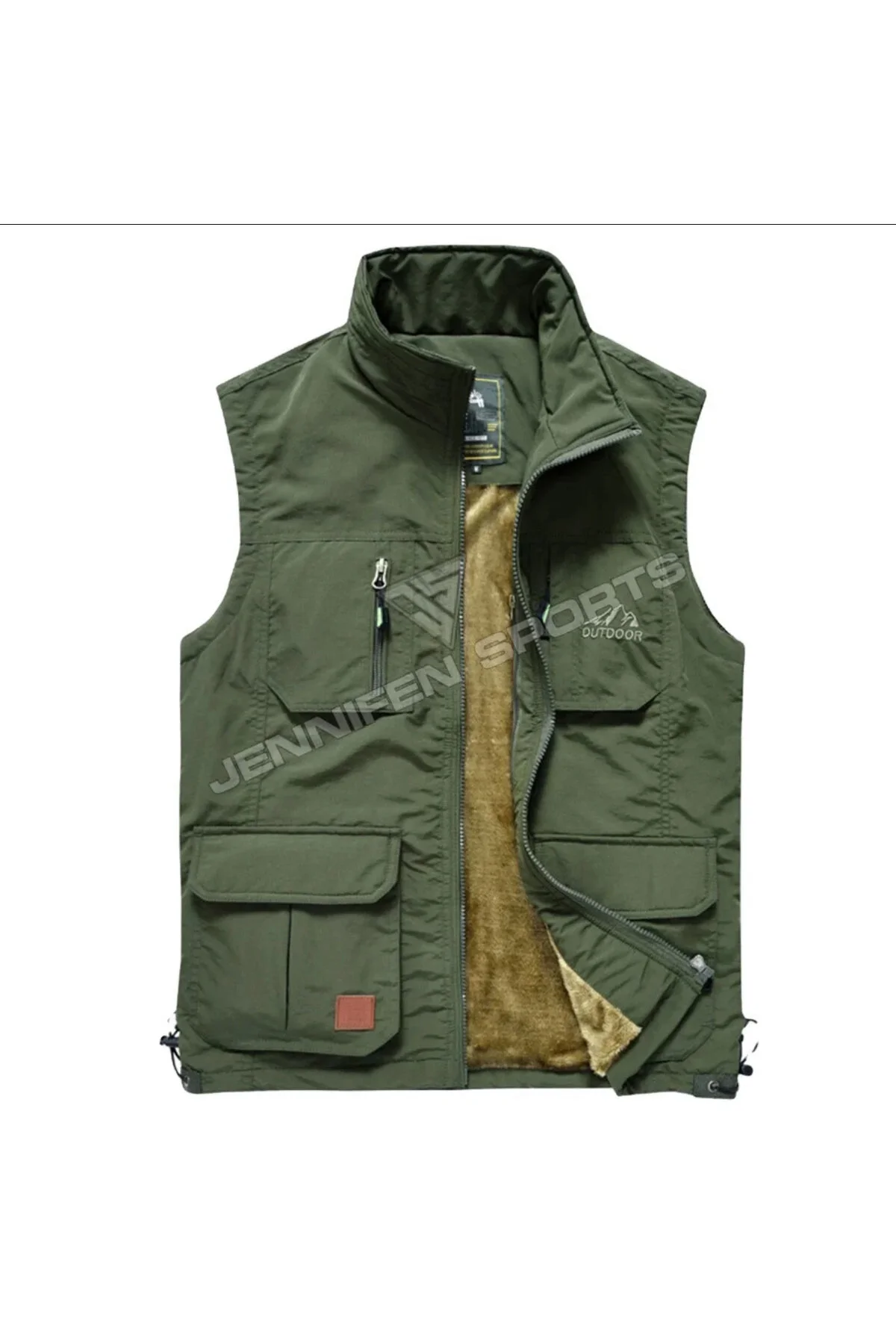 aytekinler askeri malzeme Erkek Yelek Outdoor Kışlık Tüylü Çok Cepli Spor Yelek 3XL Beden" Yelek (Outdoor) Fiyatı