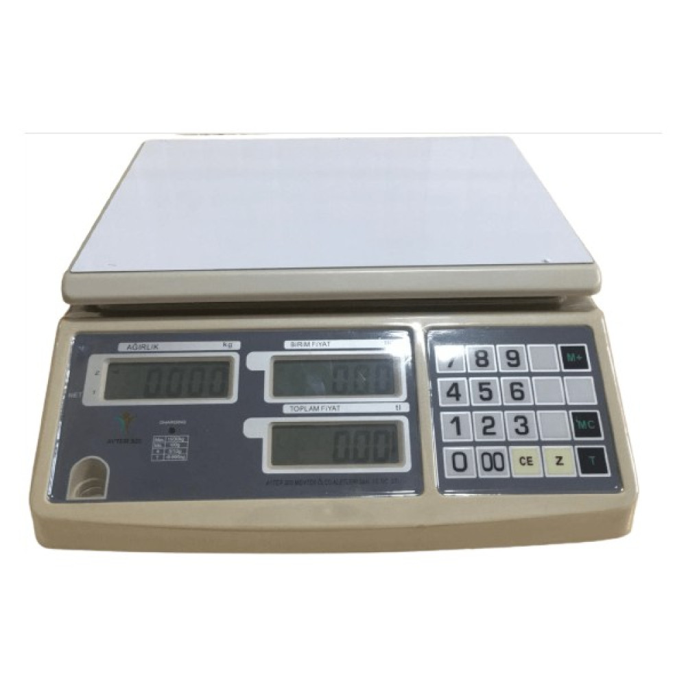 Ayter Elektronik Terazi Onaylı 30 kg Diğer Test ve Ölçüm Cihazları Fiyatı