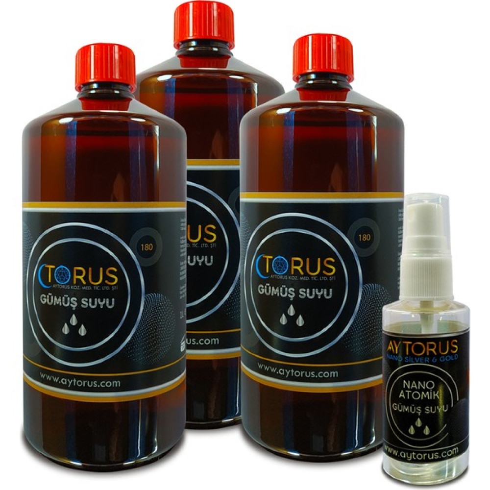 Aytorus Gümüş Suyu 1 Lt 3 Lü 180 Mg Cilt Temizleme ve Peeling Fiyatı