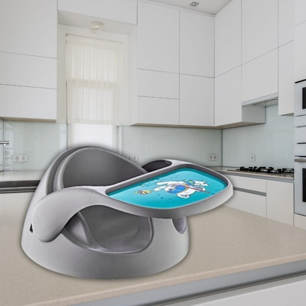 Ayvella Multi Seat Bebek Koltuğu Banyo Oturağı Mama Sandalyesi Çıkarılabilir Masalı Oyun Tepsili - Antrasit Bebek Banyo-Tuvalet Fiyatı