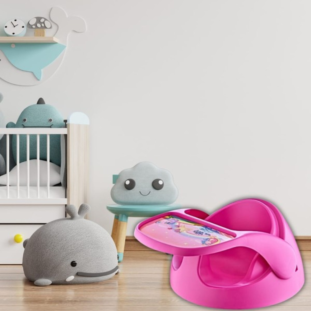 Ayvella Multi Seat Bebek Koltuğu Mama Sandalyesi Mama Banyo Oturağı - Pembe Portatif Mama Sandalyesi Fiyatı