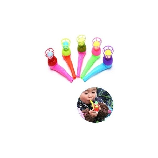 Ayver Eğitici Saksafon Pipet Top Üfleme Oyunu Popit Renkli Eğlenceli Oyuncak 3+ Yaş Diğer Fiyatı