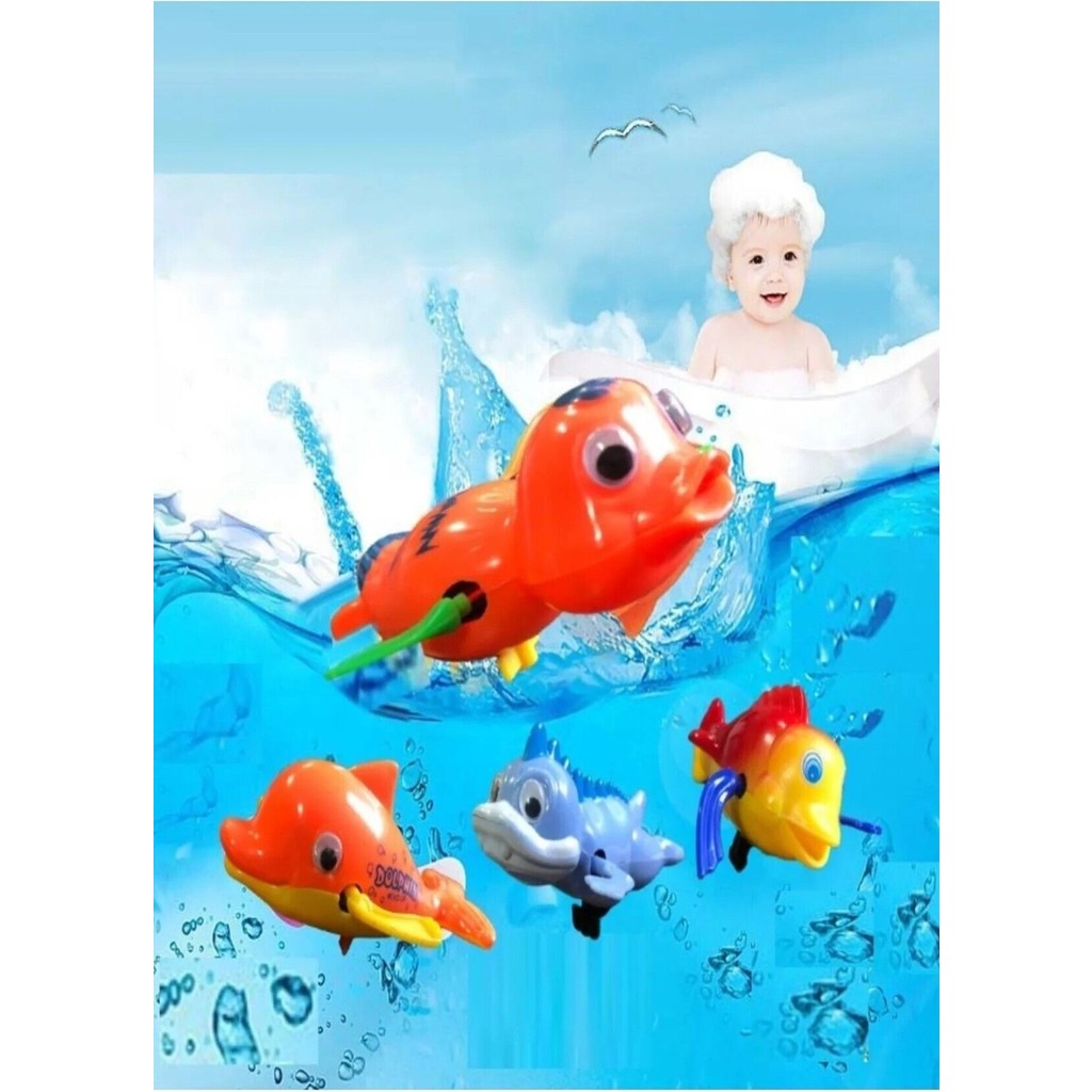 Ayver Elite 1 Eğlenceli Banyo Arkadaşı Suda Yüzen Oyuncak Balık 6+ Yaş Unisex Eğlence İçin Tasarlandı Diğer Fiyatı