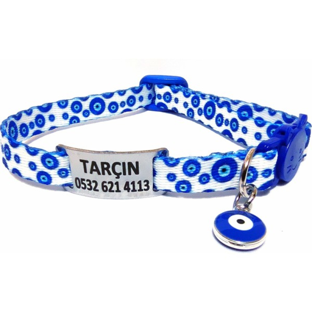 Ayz Markalama Güvenlik Kilitli Kedi Tasması, Isimli Kedi Tasması, Kedi Isimlik, Kedi Künyesi, Safety Click Tasma, Isme Özel Tasma Evcil Hayvan Ürünleri Fiyatı