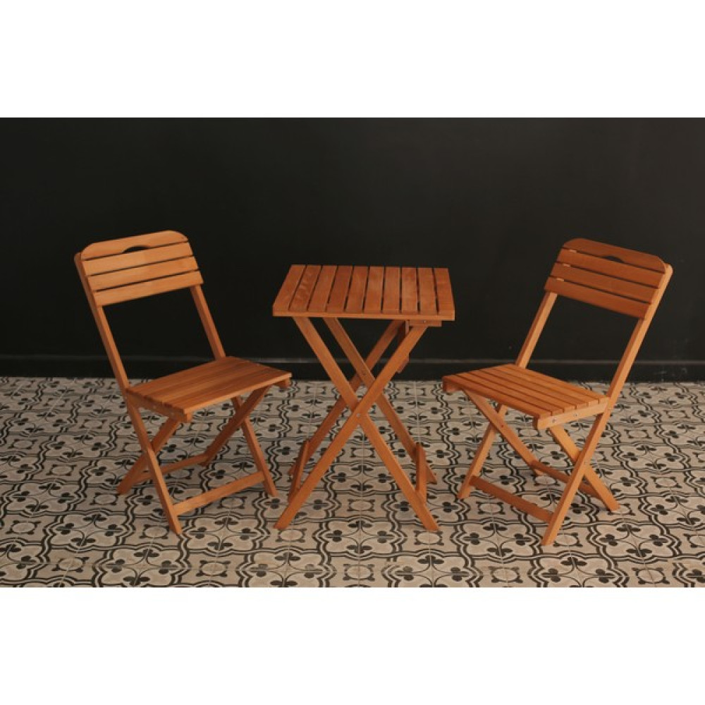 Ayzenbi Balkon - Bahçe - Mutfak 3'lü Bistro Set 2 Sandalye 1 Masa Bahçe Mobilyası Takımı Fiyatı