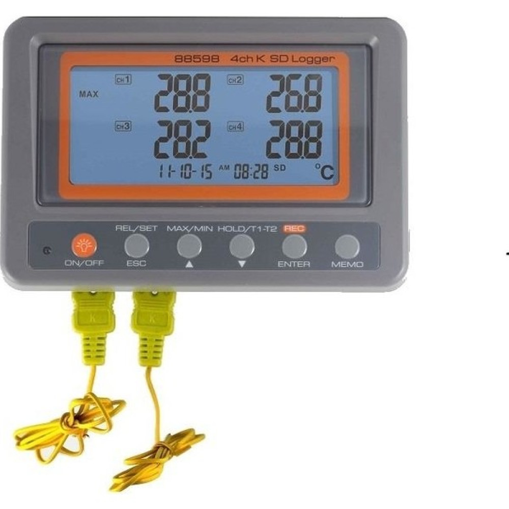 Az 88598 K Tipi Sıcaklık Kayıt Cihazı 4 Kanallı Datalogger Oto Boyaları Fiyatı