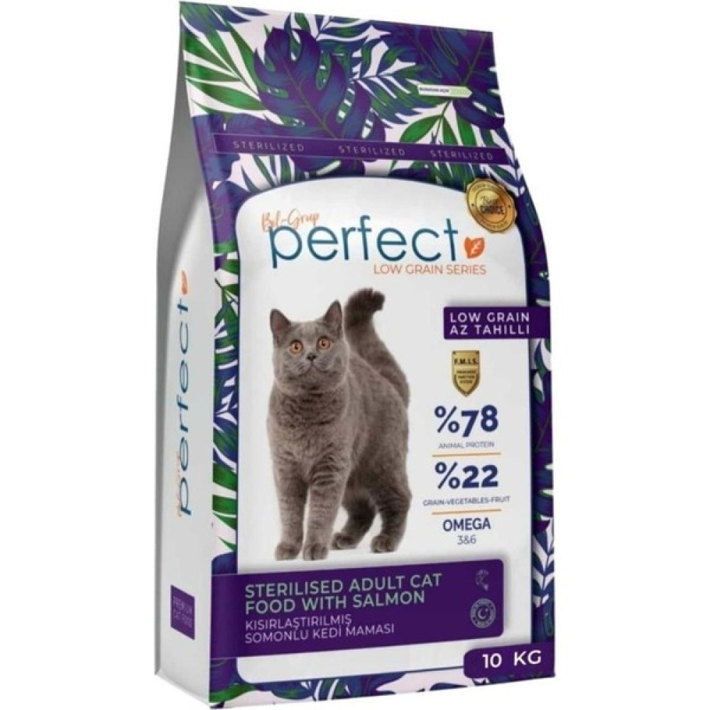 Az Tahıllı Kısırlaştırılmış Kedi Maması Somonlu 10 kg Evcil Hayvan Ürünleri Fiyatı