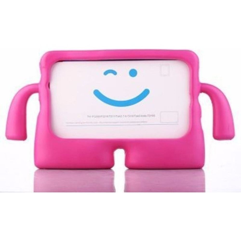 AZC iPad 9.nesil 10.2 Wi-Fi Inç Ibuy Silikon Eğlenceli Çocuk Kılıfı Figürlü Tablet Kılıfı Standlı - Koyu Pembe Tablet Kılıfı Fiyatı