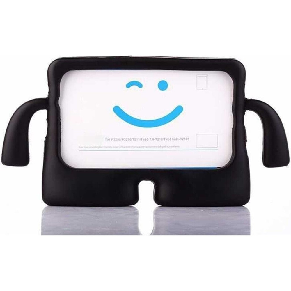 AZC iPad 9.nesil 10.2 Wi-Fi Inç Ibuy Silikon Eğlenceli Çocuk Kılıfı Figürlü Tablet Kılıfı Standlı - Siyah Diğer Fiyatı