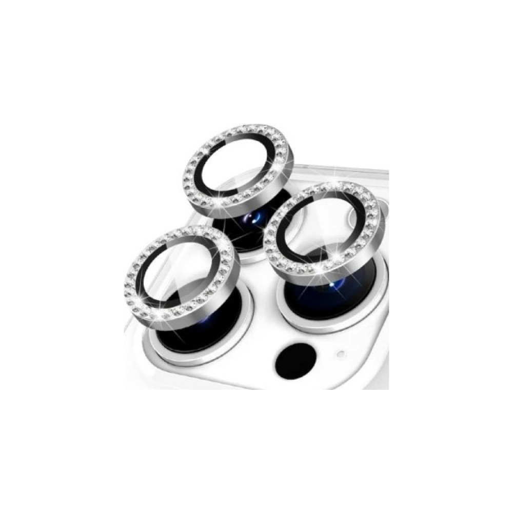 Azentech Iphone 14 Pro ve 14 Pro Max Silver Uyumlu Swarovski Taşlı Kamera Lens Koruyucu Cam Cep Telefonu Ekran Koruyucusu Fiyatı