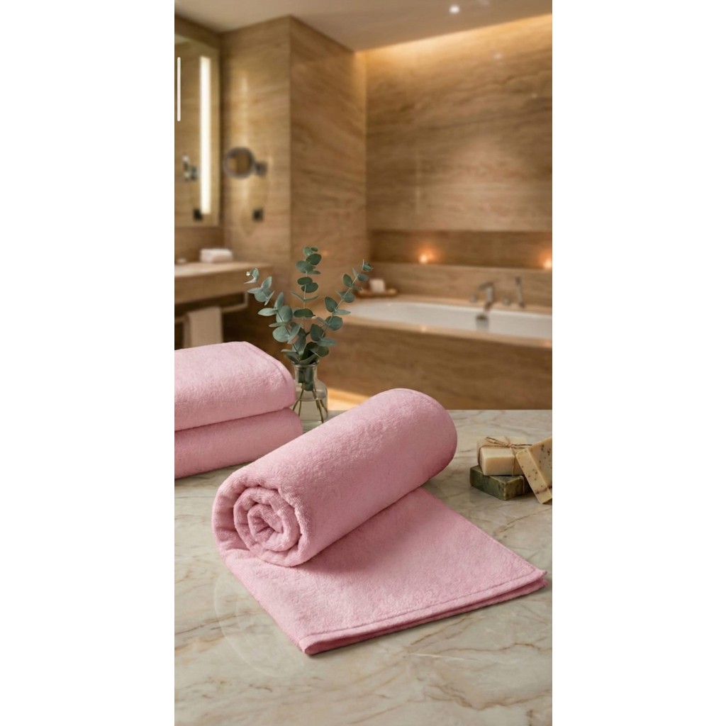 A.Z.H. (3.lü Set) Çeyizlik Süper Soft Lüx Cotton 50X90CM. El ve Yüz Havlusu (%100 Pamuk) - 50 x 90 cm - Pembe El / Yüz Havlusu Fiyatı